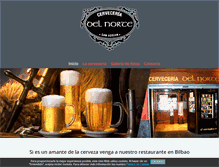 Tablet Screenshot of cerveceriamiribilla.com